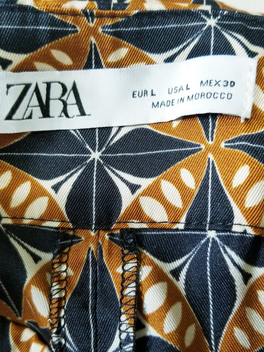 Zara Wide High rise Pants